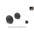 1/48 Iljushin IL-2 Bark (Early) Wheels w/Weighted Tyres